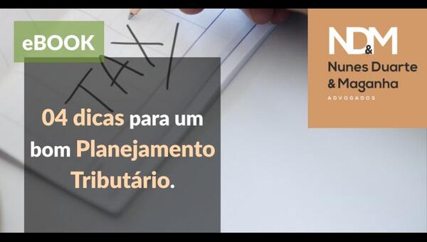 [eBook] 4 Dicas para um bom Planejamento Tributário