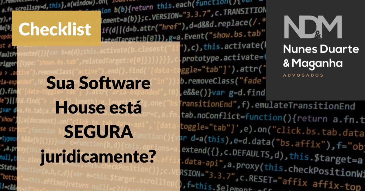 [eBook - Checklist] Sua Software House está SEGURA juridicamente?